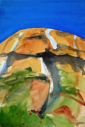 Mount Lebanon, 
7½"x11", Watercolour
SOLD
